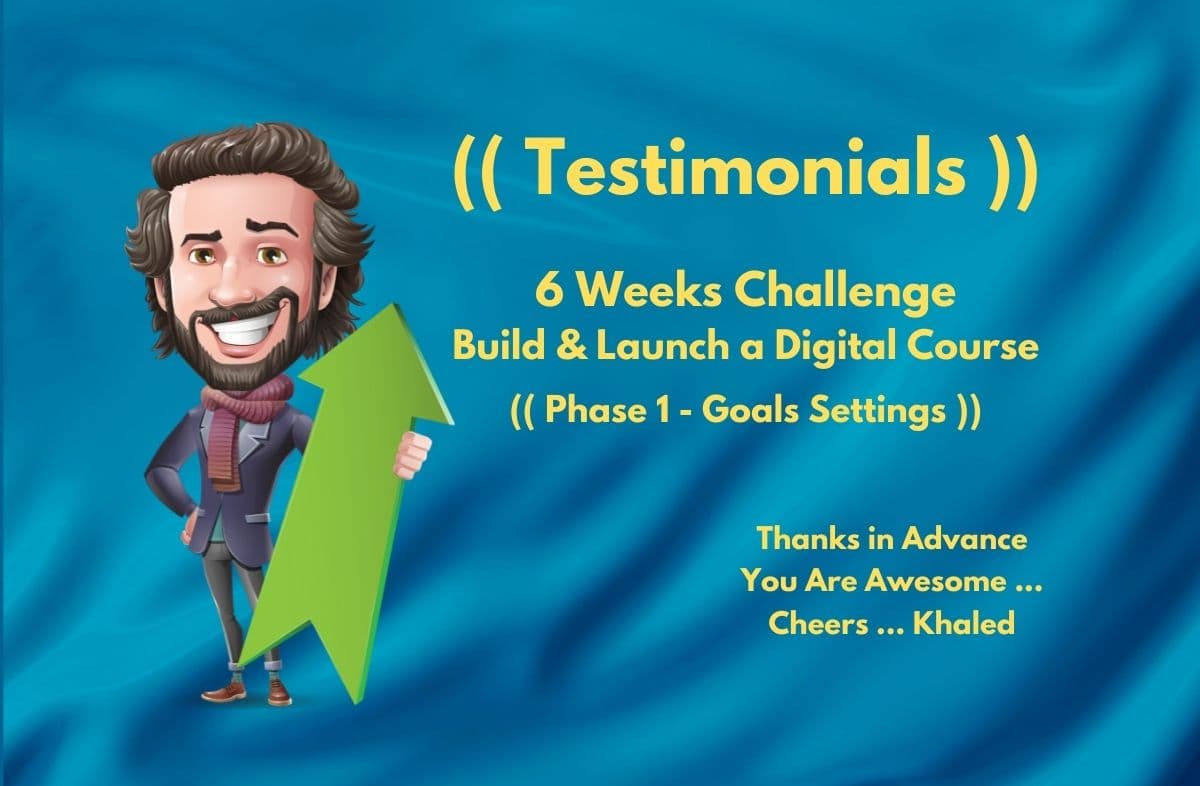 Image of Testimonials - Phase 1 - (( Goals Settings and Business Accounts Set up )) Image of Testimonials - Phase 1 - (( Goals Settings and Business Accounts Set up ))